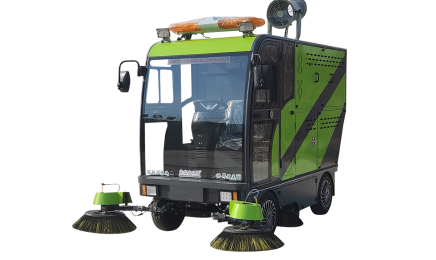 HRD-2300A Automatic Mini Electric Ride-On Street Sweeper