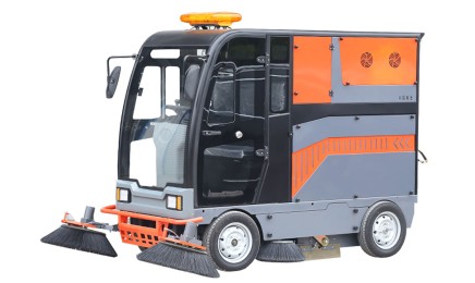 HRD-2100B  Industrial Floor Sweepers Automatic Lifting Standard Trash Bins