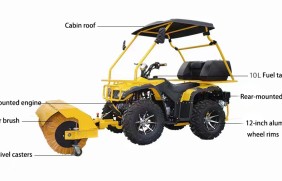 S1500 New Four-Wheel Drive Snow Removal Vehicle