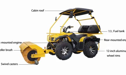 S1500 New Four-Wheel Drive Snow Removal Vehicle